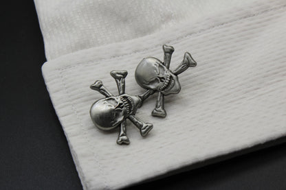 Skull Crossbones Cufflinks