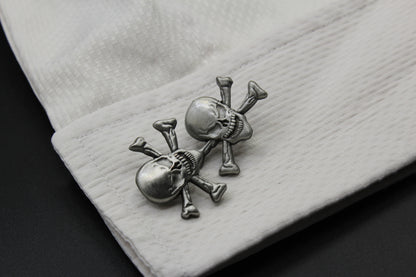 Skull Crossbones Cufflinks