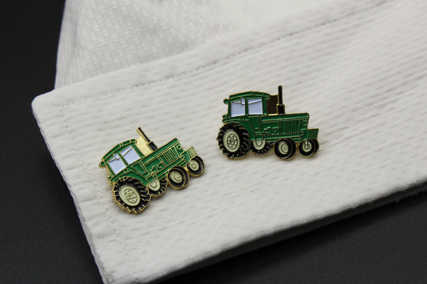 Tractor Bulldozer Cufflinks