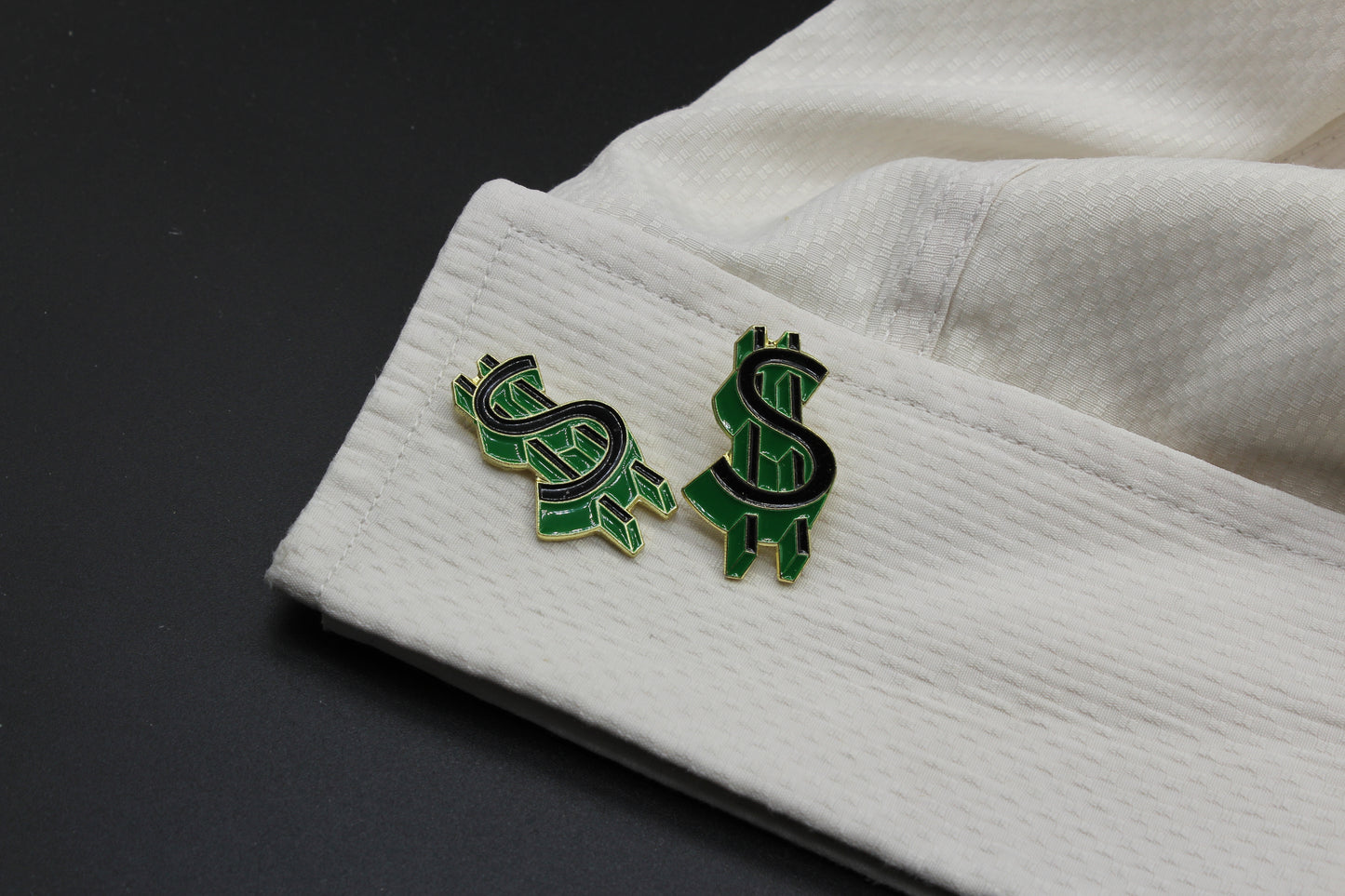 Dollar Sign Cufflinks