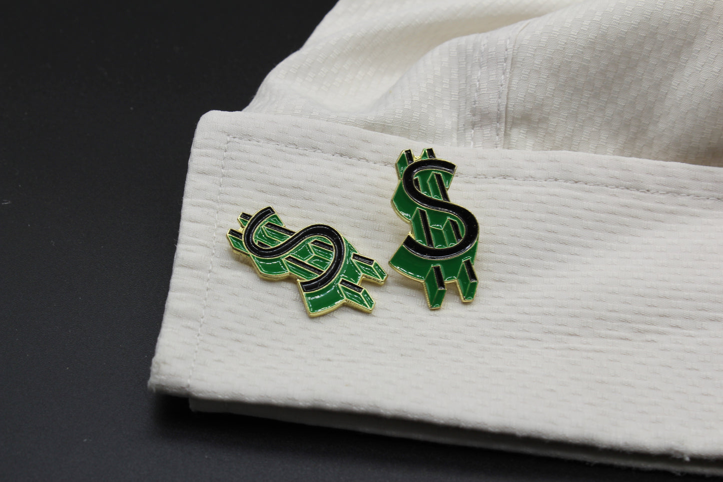 Dollar Sign Cufflinks