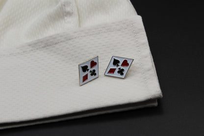 Card All Suits Cufflinks