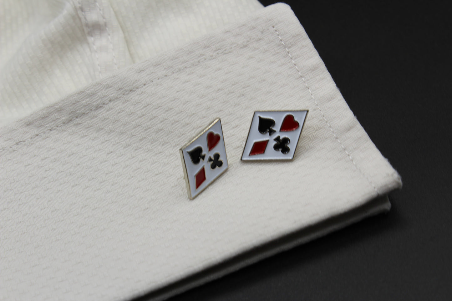 Card All Suits Cufflinks