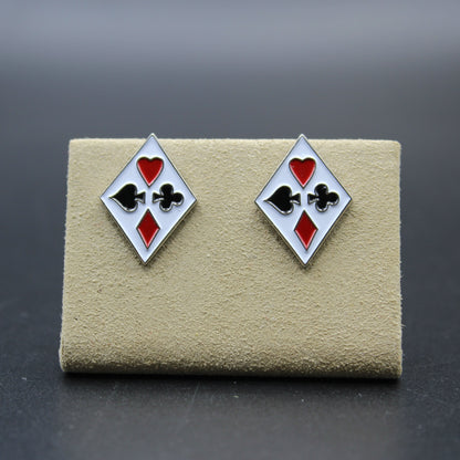 Card All Suits Cufflinks