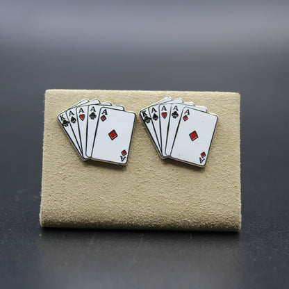 Card Aces and Kings Cufflinks