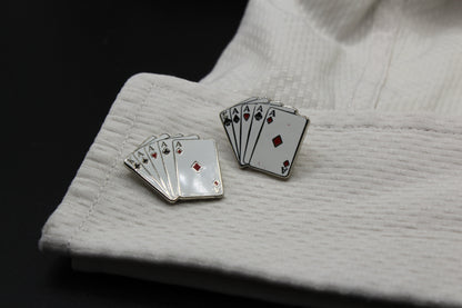 Card Aces and Kings Cufflinks