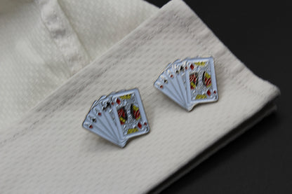 Card Full House Cufflinks