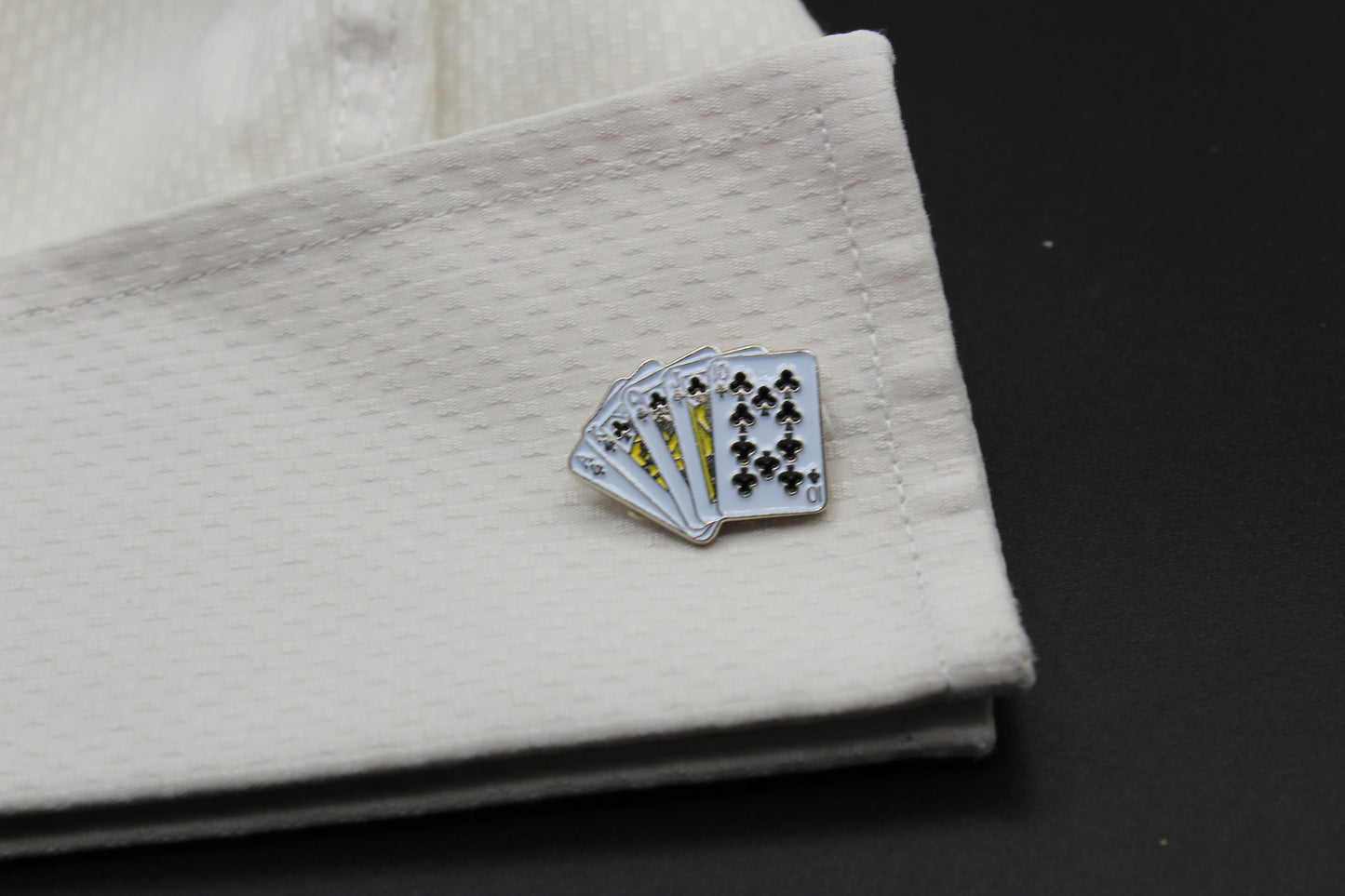 Card Royal Flush Cufflinks