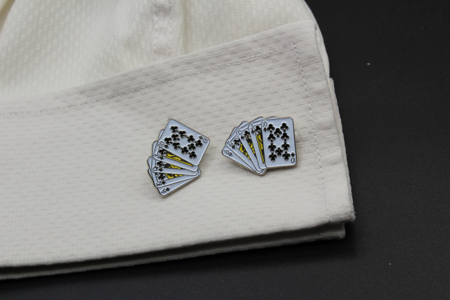 Card Royal Flush Cufflinks