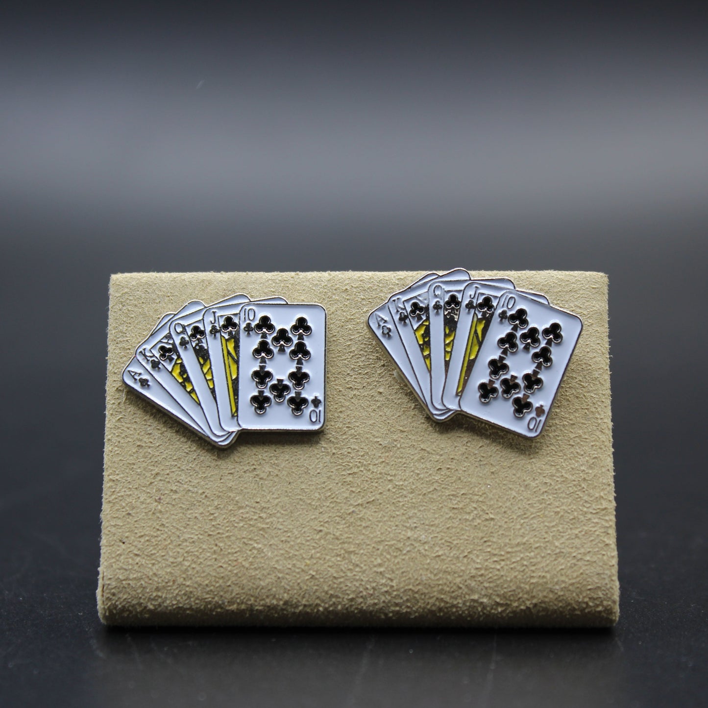 Card Royal Flush Cufflinks