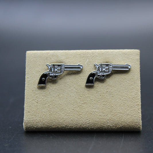 Handguns .45 Revolver Cufflinks