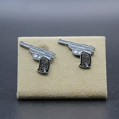 Handguns Walther P38 Pistol Cufflinks