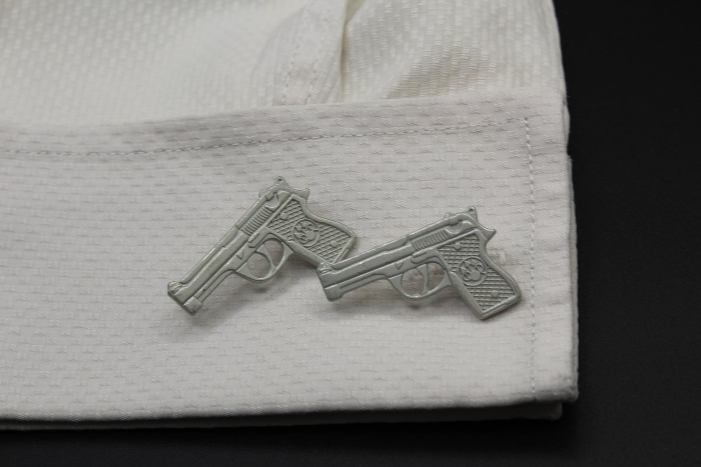 Handguns .45 Caliber Pistols Cufflinks