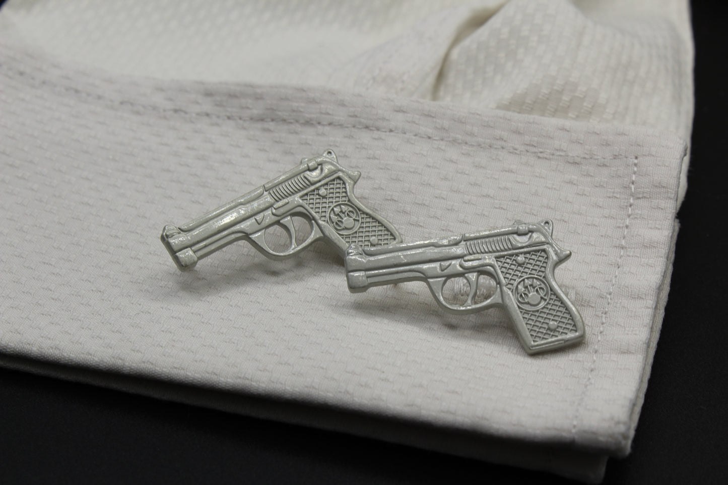 Handguns .45 Caliber Pistols Cufflinks