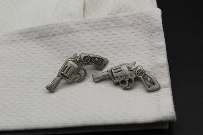 Handguns .45 Caliber Pistols Cufflinks