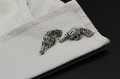 Handguns .45 Caliber Pistols Cufflinks