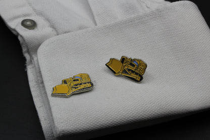 Bulldozer Cufflinks