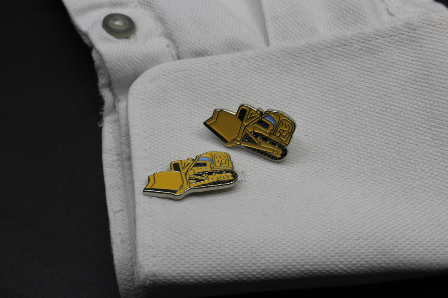 Bulldozer Cufflinks