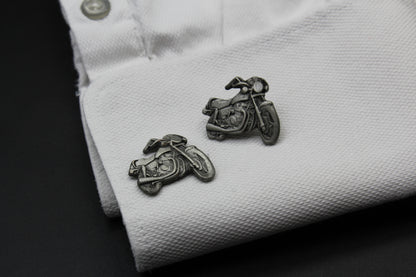 Motorcycle Guardian Angel Cufflinks