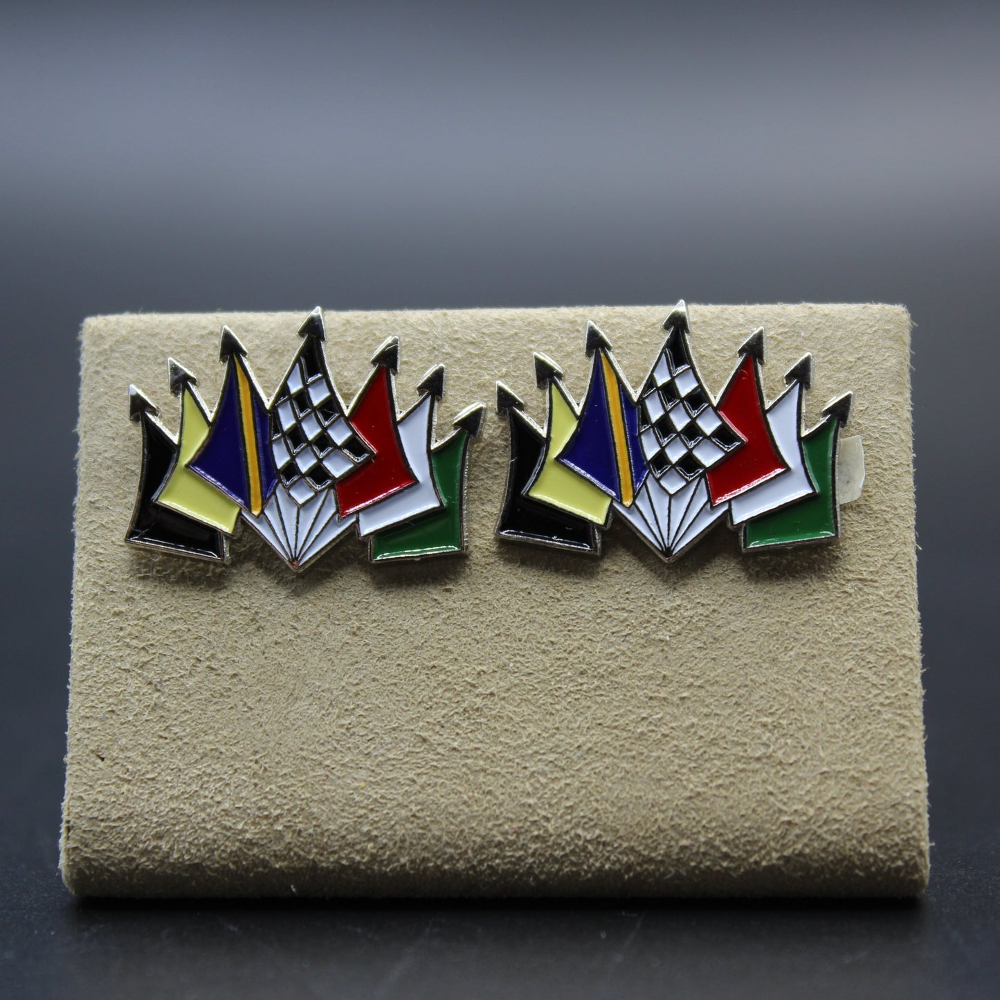 Checkered Flags Cufflinks