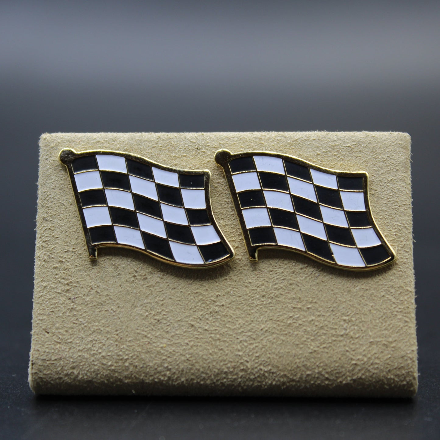 Checkered Flags Cufflinks