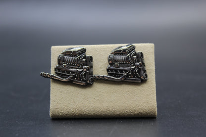 Car Engine Cufflinks