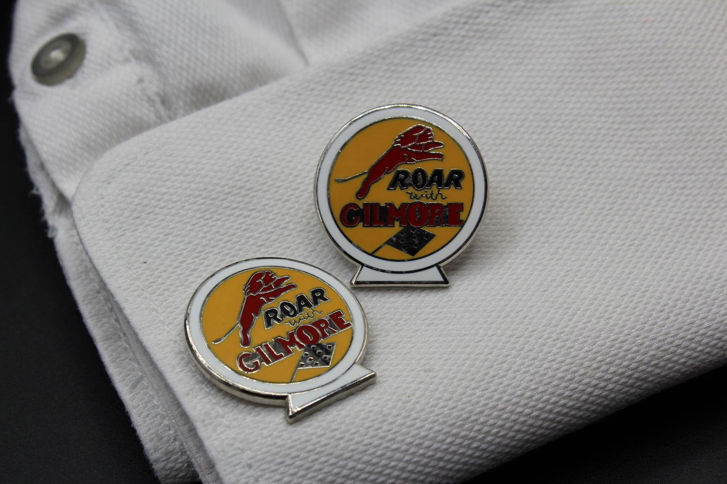 Gas Roar with Gilmore Cufflinks