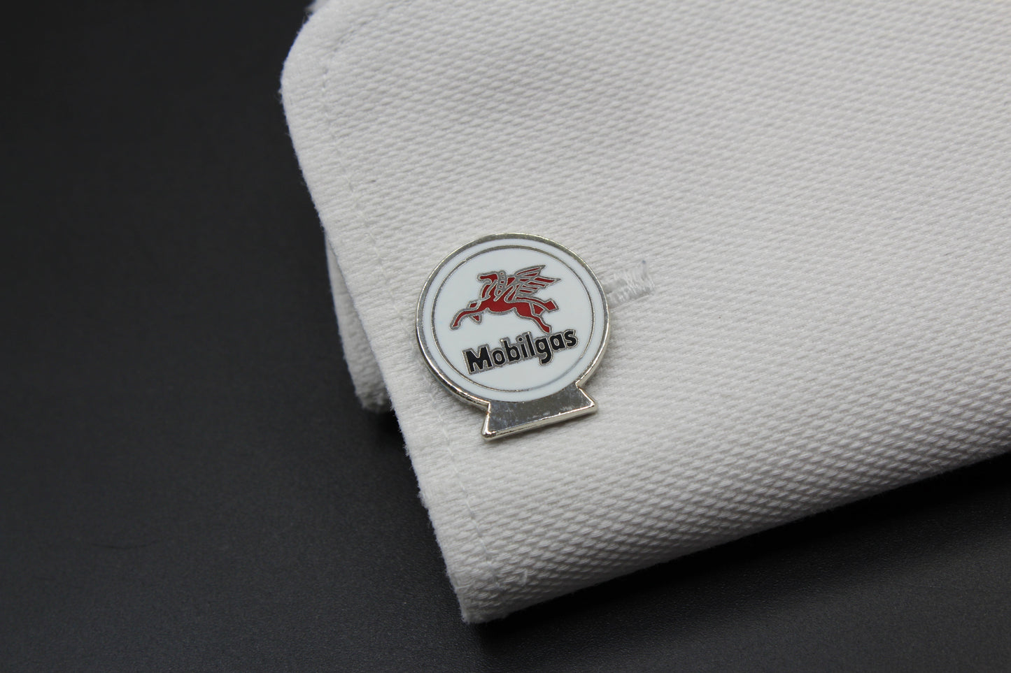 Gas Mobilgas Cufflinks