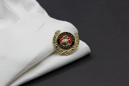 Bulldog USMC Wreath Cufflinks