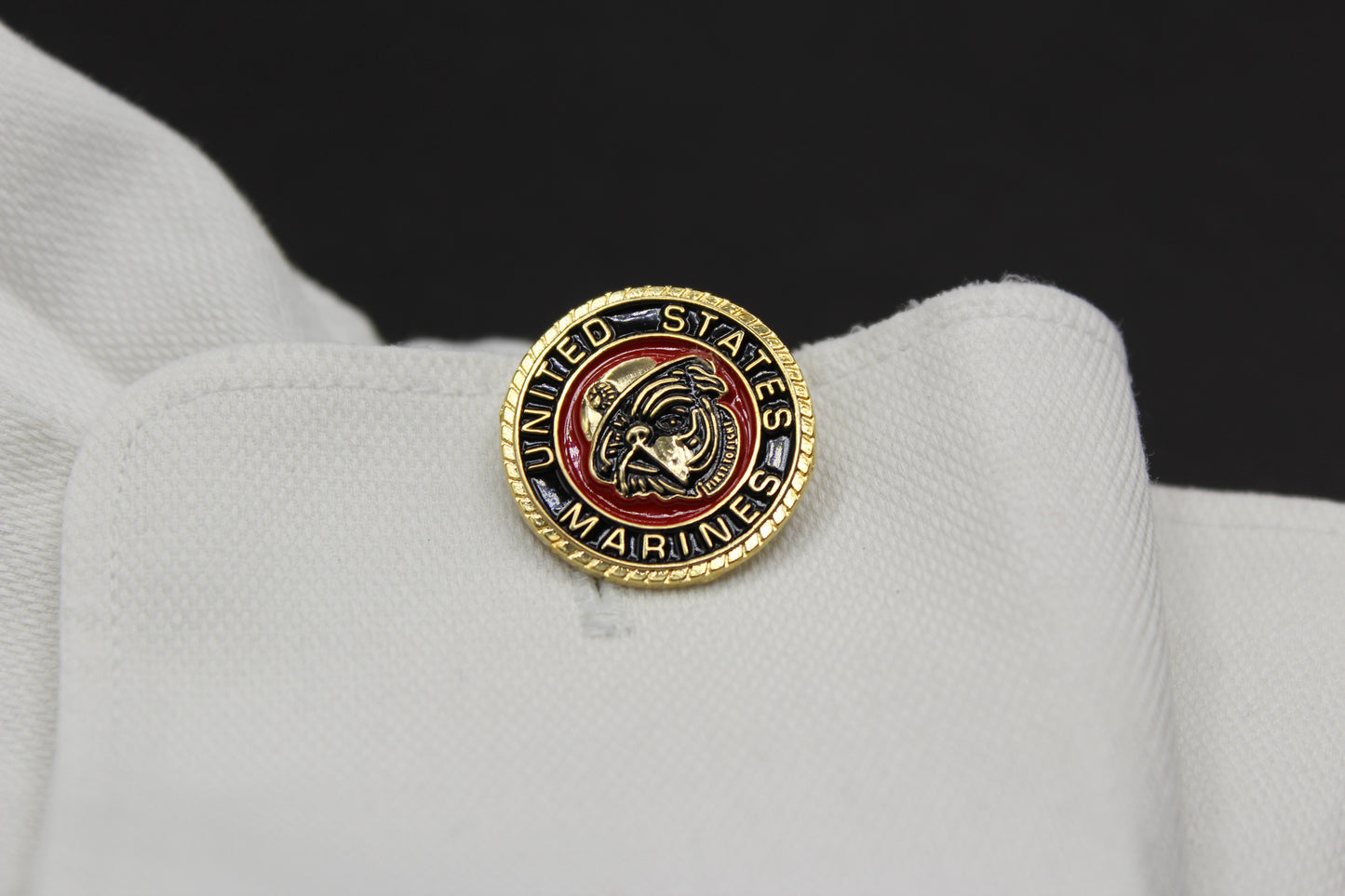 Bulldog USMC 3D Pins