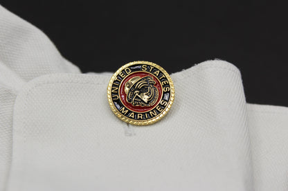 Bulldog USMC 3D Cufflinks