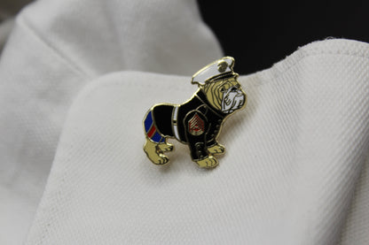 Bulldog USMC Dressed Cufflinks