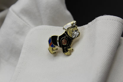 Bulldog USMC Dressed Pins