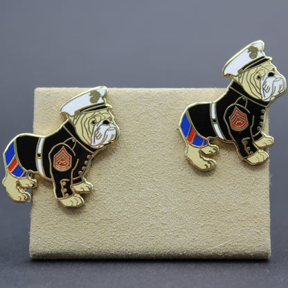 Bulldog USMC Dressed Cufflinks