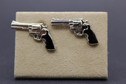 Handguns 357 Magnum Revolvers Cufflinks