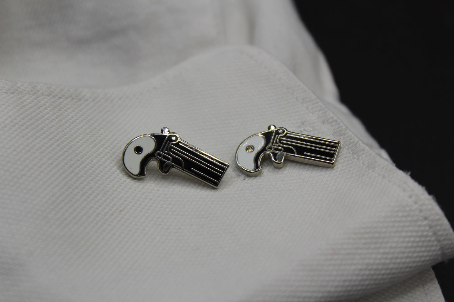 Handguns .38 Calibre Derringer Cufflinks