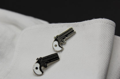 Handguns .38 Calibre Derringer Cufflinks