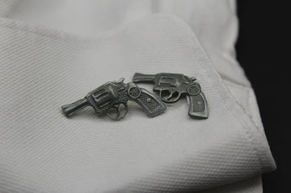 Handguns .45 Caliber Pistol Cufflinks