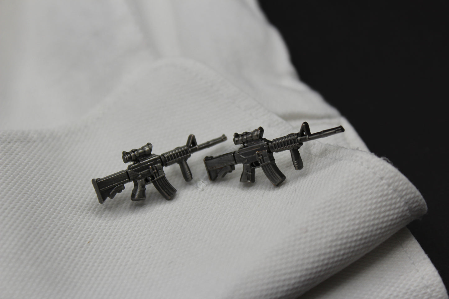 M4 Carbine Cufflinks