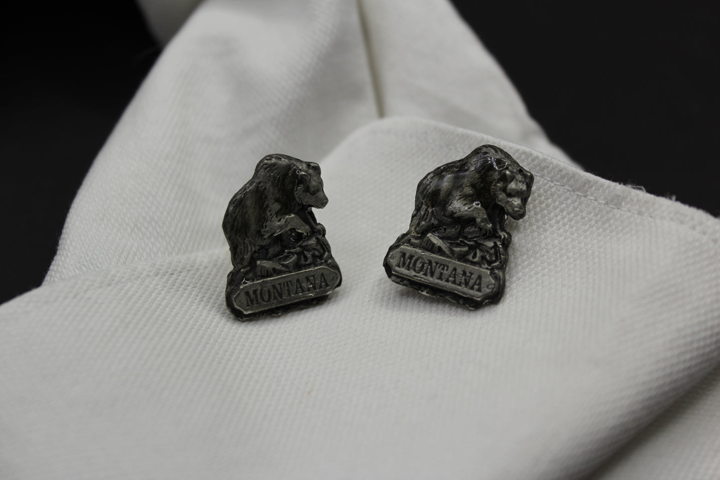 Montana Bear Cufflinks