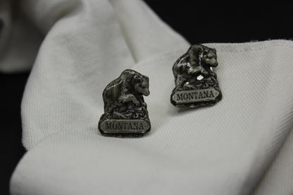 Montana Bear Cufflinks