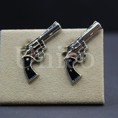 Handguns .45 Revolver Cufflinks