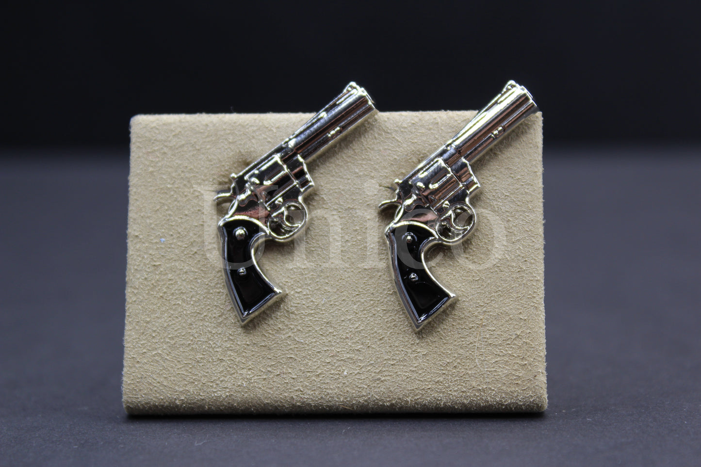 Handguns .45 Revolver Cufflinks