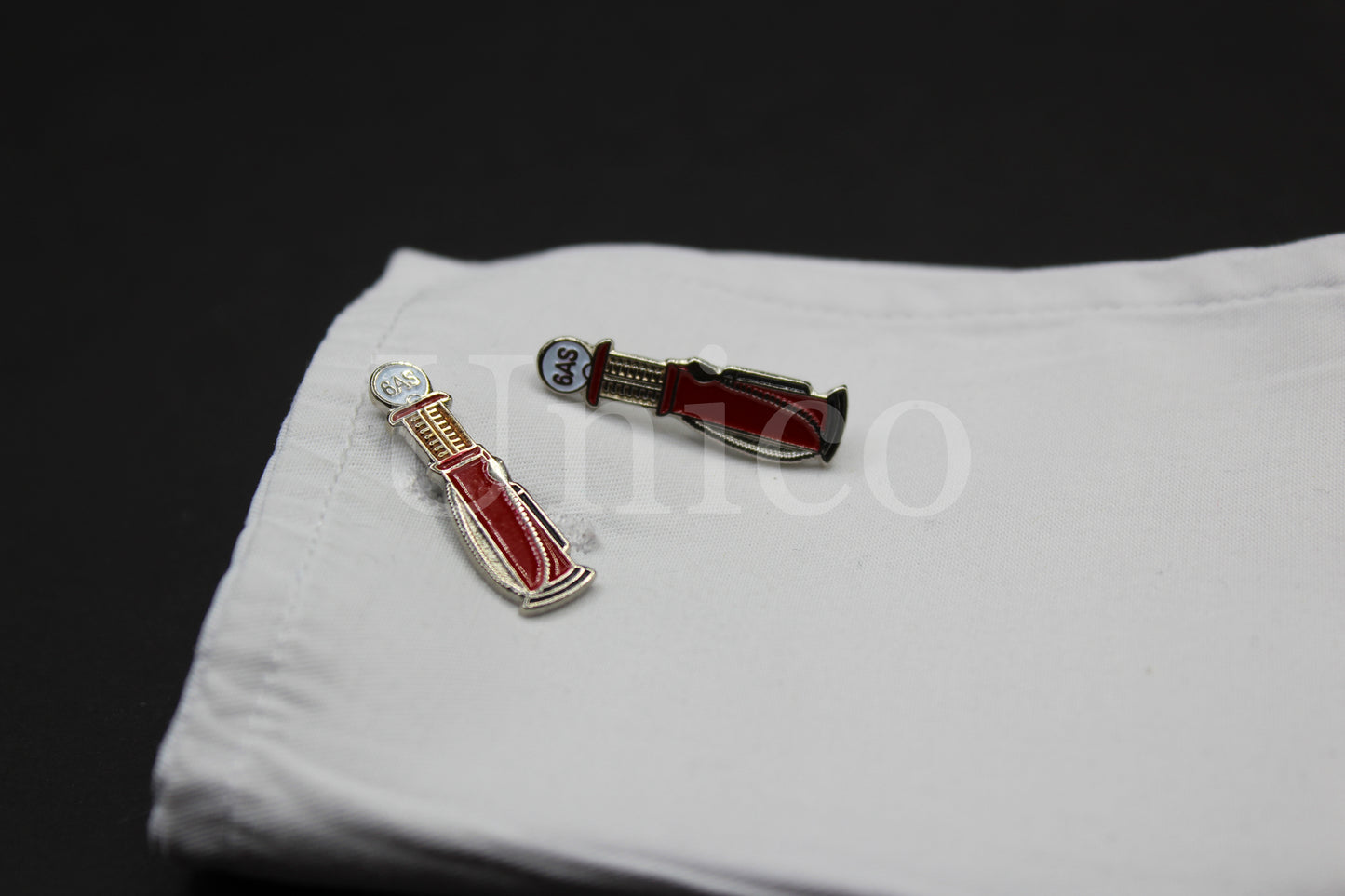 Gas Pump Cufflinks