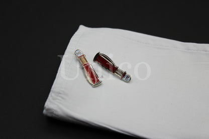 Gas Pump Cufflinks