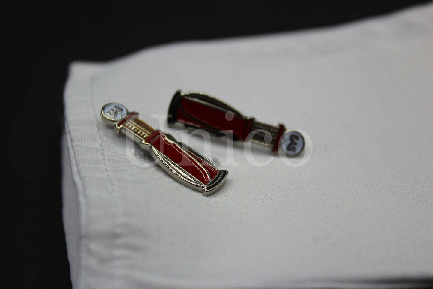 Gas Pump Cufflinks