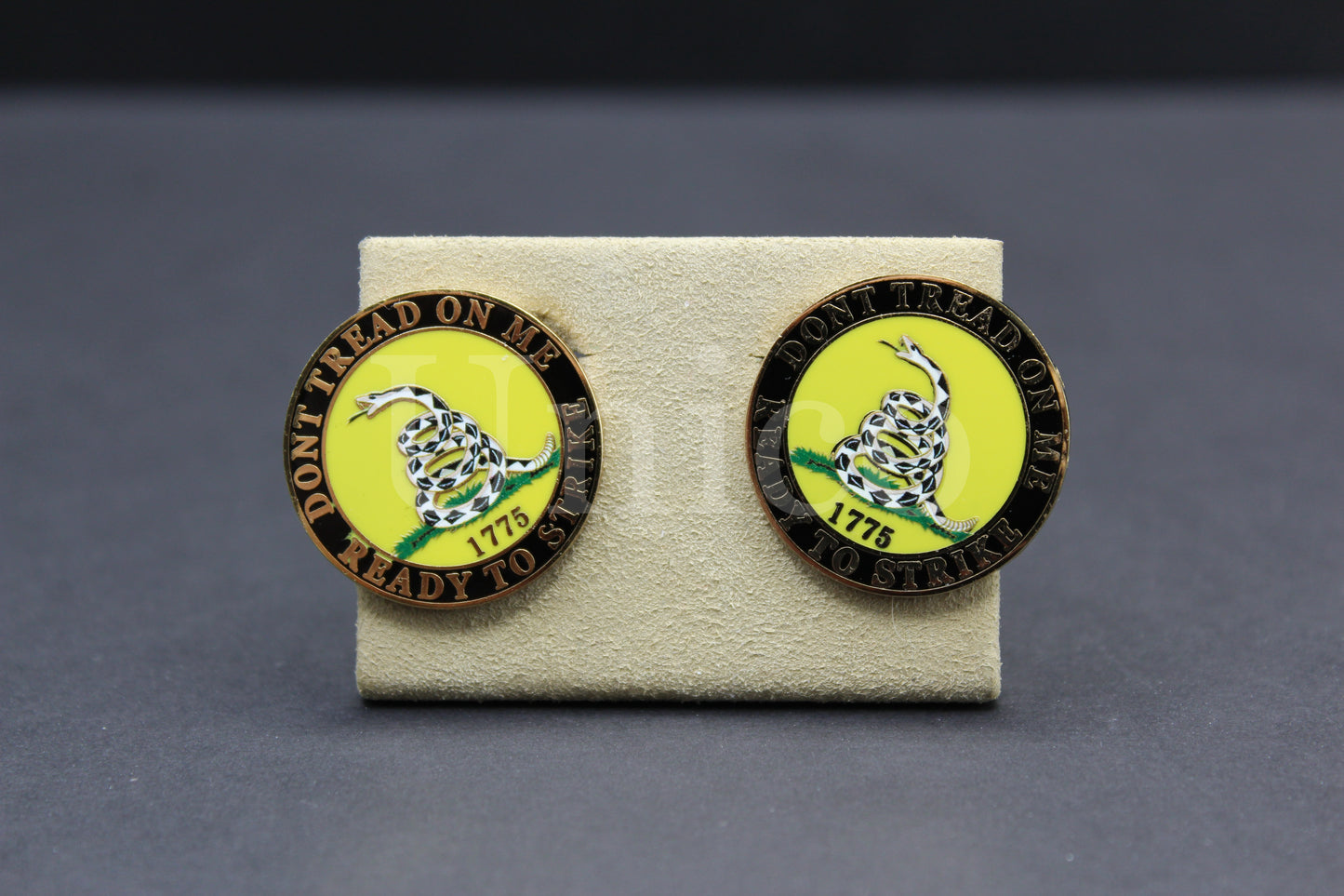 Dont Tread On Me Ready to Srike 1775 Cufflinks