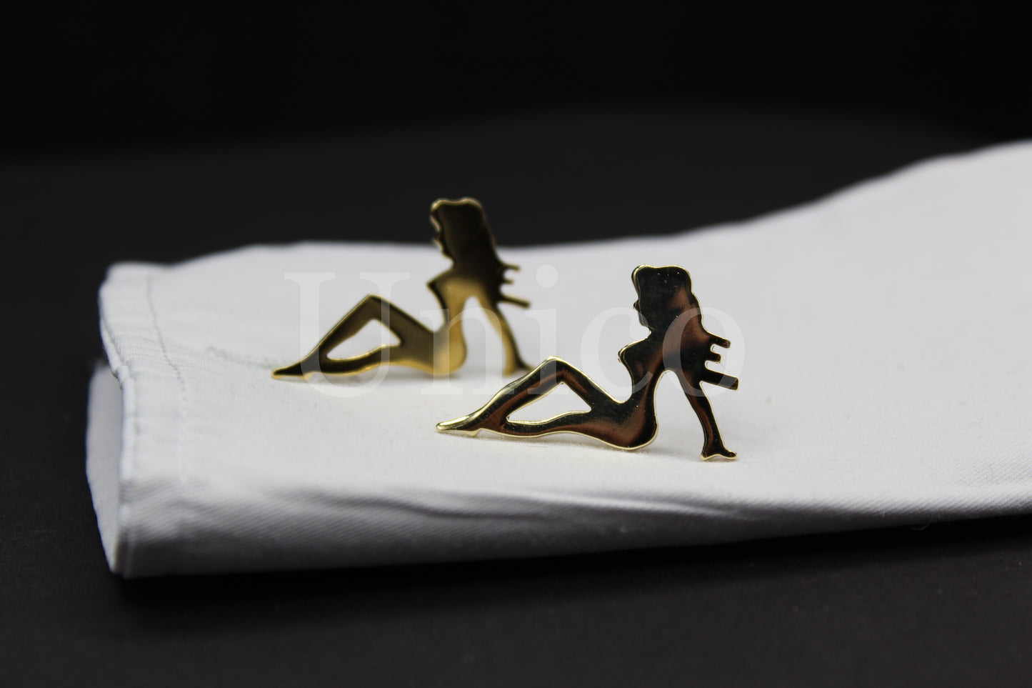 Mudflap Lady Left Cufflinks