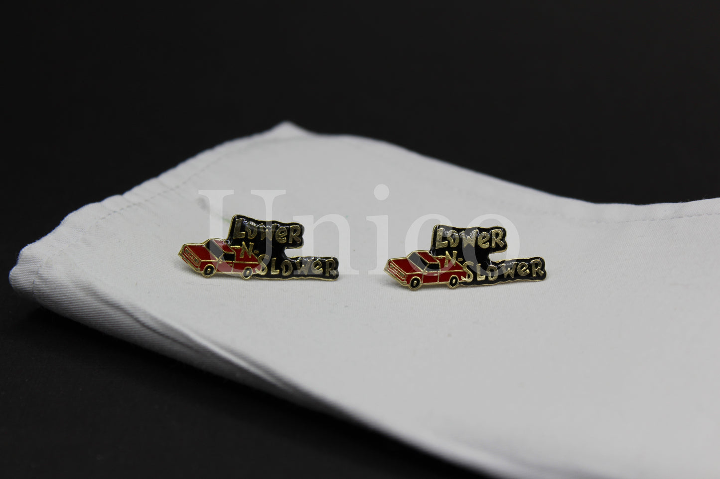 Lower and Slower Cufflinks