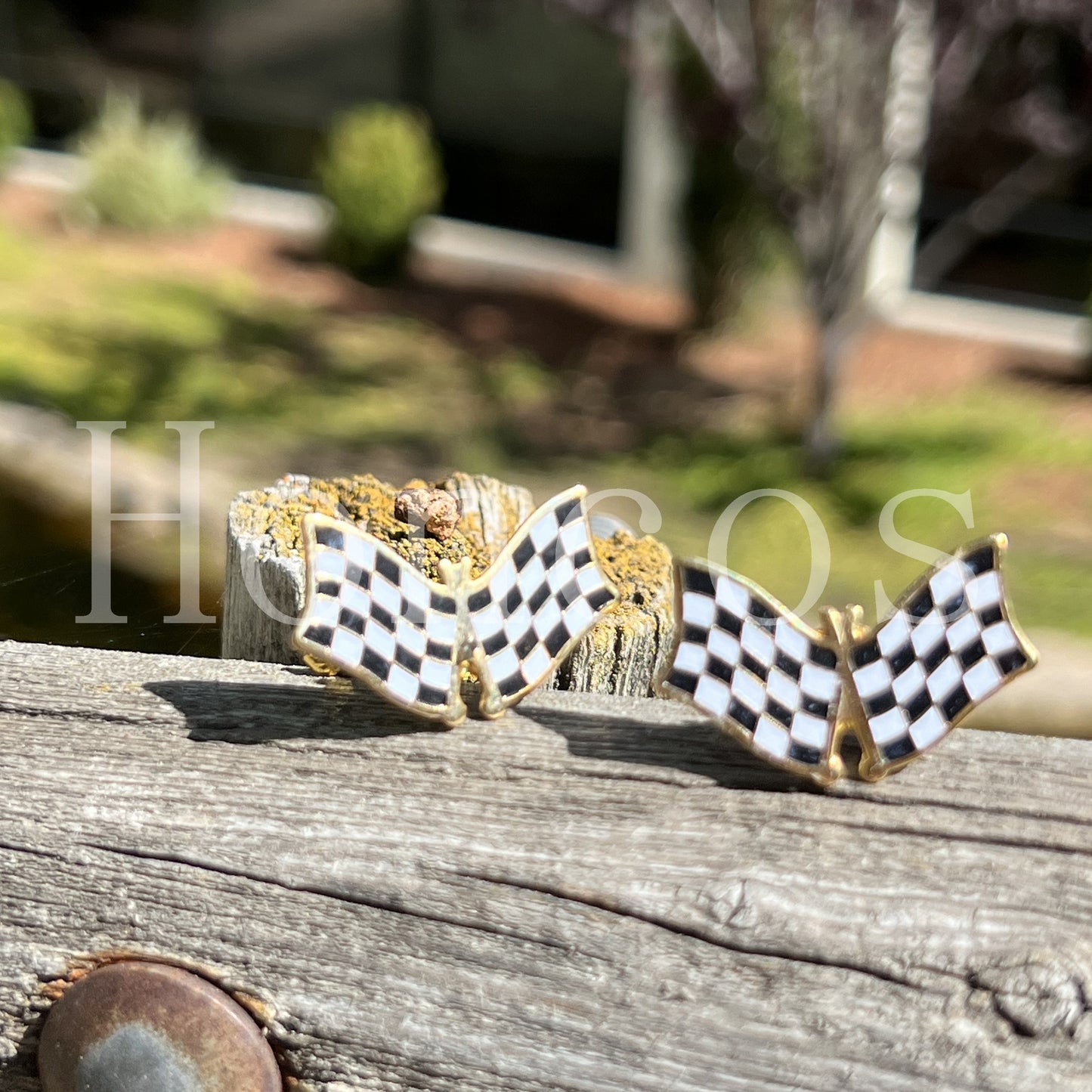 Checkered Flags Cufflinks